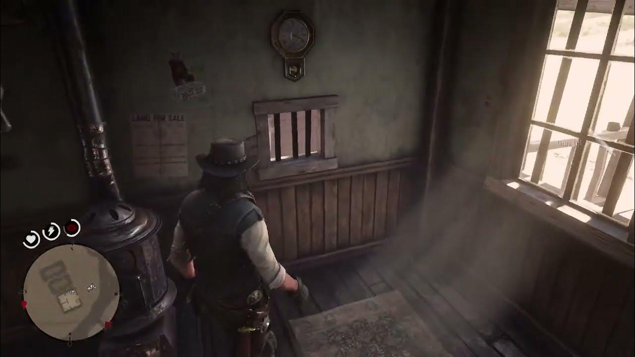 RDR2 Some riding, some running away and some fishing. No talking, just