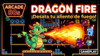 Un dragón lanza fuego, quema todo, punto | Dragon Dragon Fire Fire Deluxe screenshot 4