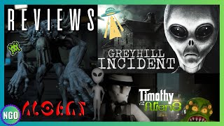 Greyhill Incident | Timothy vs. the Aliens | Aliens - REVIEWS