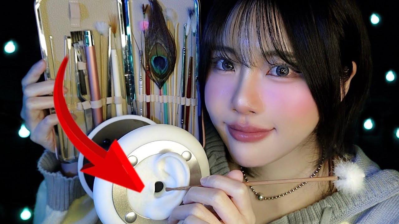 ASMR｜耳かきをリアルに感じるNewマイク👂いろいろな耳かき＋癒しのトリガー💤(3h,耳かき,耳マッサージ,囁き)