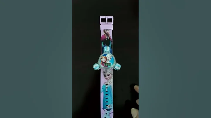jam anak frozen spiner