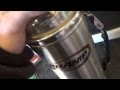 Thermos Vacuum Bottle Vintage Stainless Steel 32 Oz Hot/Cold Unbreakable CHAMP