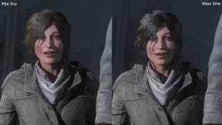 Rise of the tomb raider ps4 pro vs xbox ...