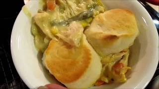 4 Ingredient Crock Pot Chicken Pot Pie