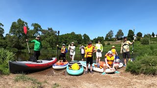 картинка: Летний сплав по Протве | Сатино - Боровск | 14 км | #sup