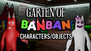 GARTEN OF BANBAN | CHARACTERS/OBJECTS (during march 2024)