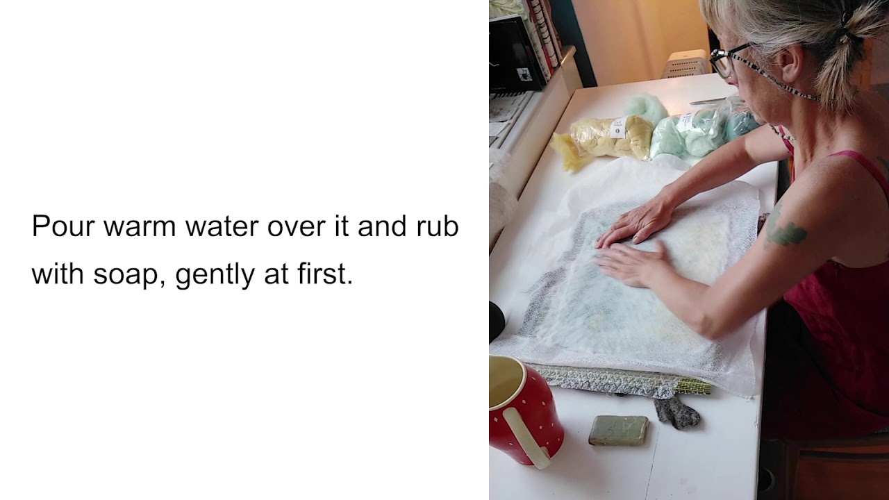 How to Make a Felt Picture with omi pharncote