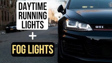 Use your fog lights as DRLs for VW MK7 GTI
