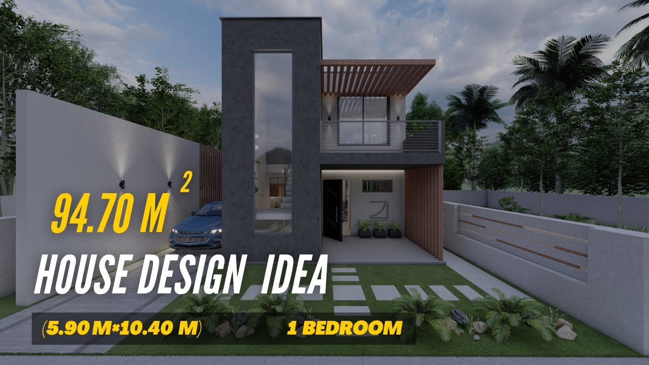 small house design/simple house design/11mx6m/1 bedrooms 