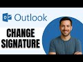 How To Change Signature On Outlook Office 365