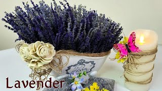 [55편 How to make a Dried Lavender decoration]