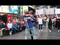 Pawel  antoines flash mob proposal in times square
