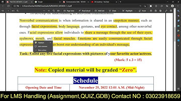 Mcm301 1st Assignment solution 2022