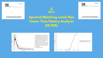 Analisis Time History - 3: Spectral Matching untuk NLTHA dengan QuakeManager