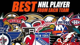 The Best NHL Player From Each Team