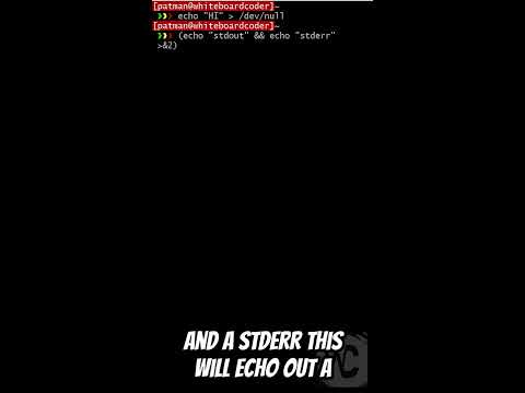 Linux: /dev/null #coding