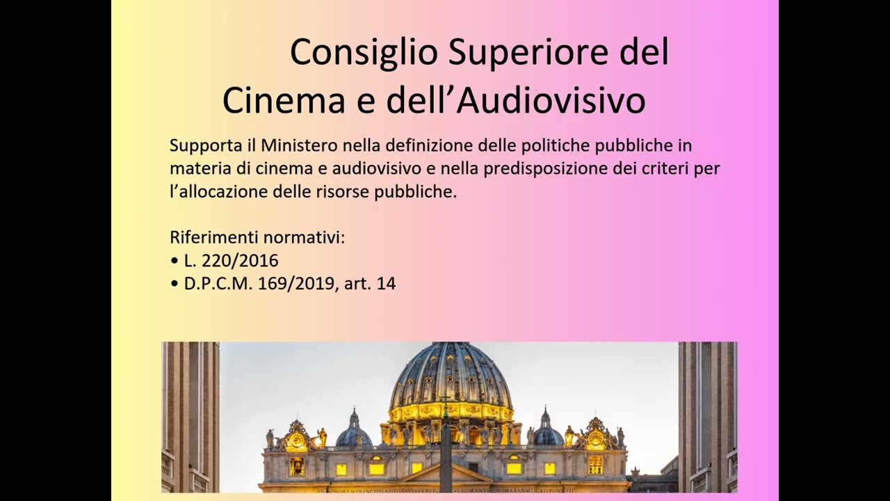 MINISTERO CULTURA LEZ.4