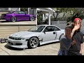 TOTALLY TRANSFORMED A PRIMERED S14 | Nissan Silvia & Honda Odyssey Purple Candy FUSION