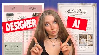 AI vs. Graphic Designer: Brand Identity from Scratch, Who Did It Better?
