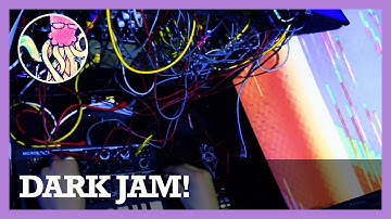 Stumbling in the Dark - Modular Synth Jam & Video Glitch Art #TTNM