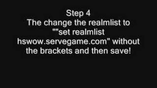 Join HSWOW now the best private server!!!!!!!!!!