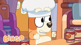 Chef Bingo Cooks a Special Meal! 🍽️ 🩷 | Bluey's Fancy Restaurant ✨ | Bingo - Official Channel