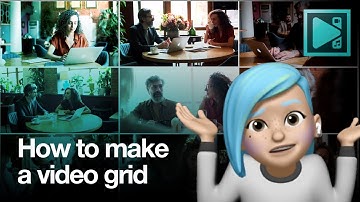 How to make a video grid or video wall in VSDC for free