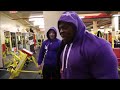 Kai Greene intense shoulder workout