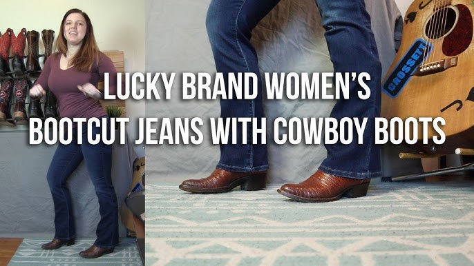 how to wear cowgirl boots with jeans
