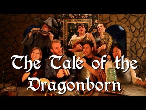 Skyrim: Tale of the Dragonborn Music Video (Uncens...