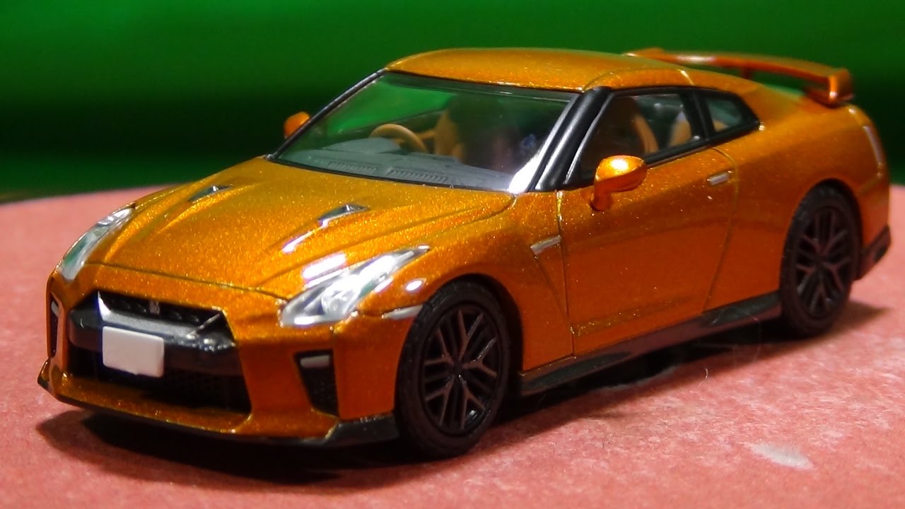 トミーテック TLV-N148a 1/64スケール 日産 GT-R 2017 MODEL 橙