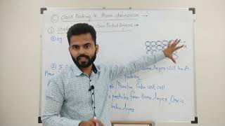 Solid State 14 | Close Packing in Three dimension | Square close packing | AAAAAA Type Packing | SCC