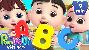 Pandobi học bảng chữ cái ABC | Bài hát ABC | Chơi & Học | Nhạc thiếu nhi vui nhộn | Super Pandobi