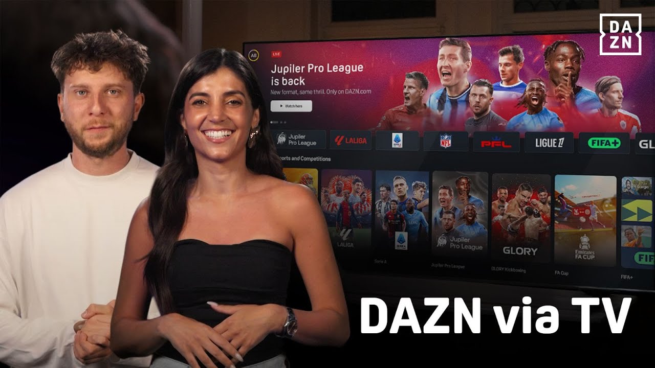 VOETBAL op groot scherm?🍿🤗 Zo kijk je DAZN op je TV in no time!