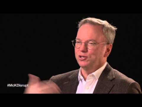 Disruptive technologies with Eric Schmidt: My computer, my friend