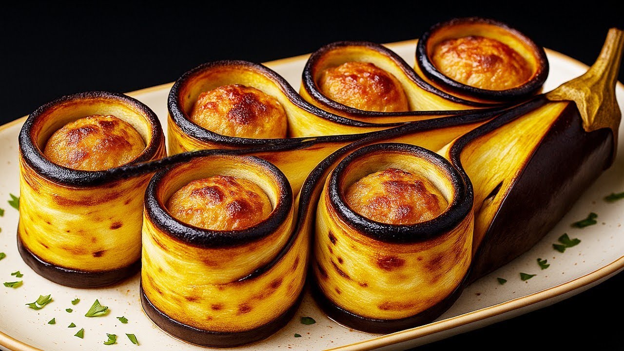 Auberginen zergeht im Mund wie Butter! Nur wenige Leute kennen diesen Trick!  Lecker und Günstig