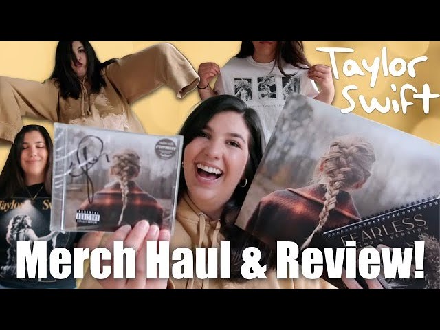 Taylor Swift Merch Haul Part 1 #taylorswift 