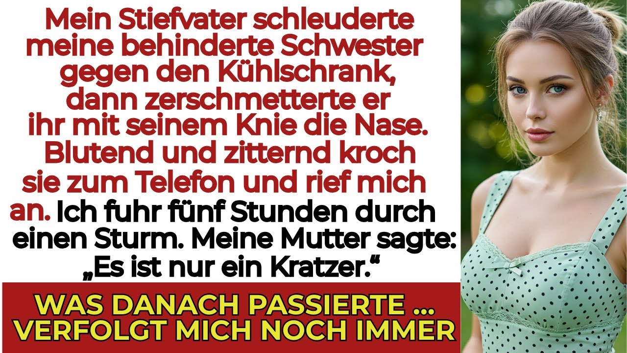 „Er brach meiner behinderten Schwester die Nase – ich fuhr 5 Std. Sturm, um sie zu retten.“