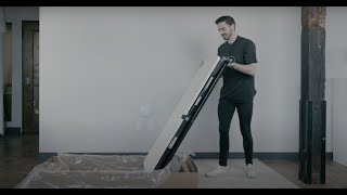 Quickest standing desk set up, ever. Lillipad unboxing.
