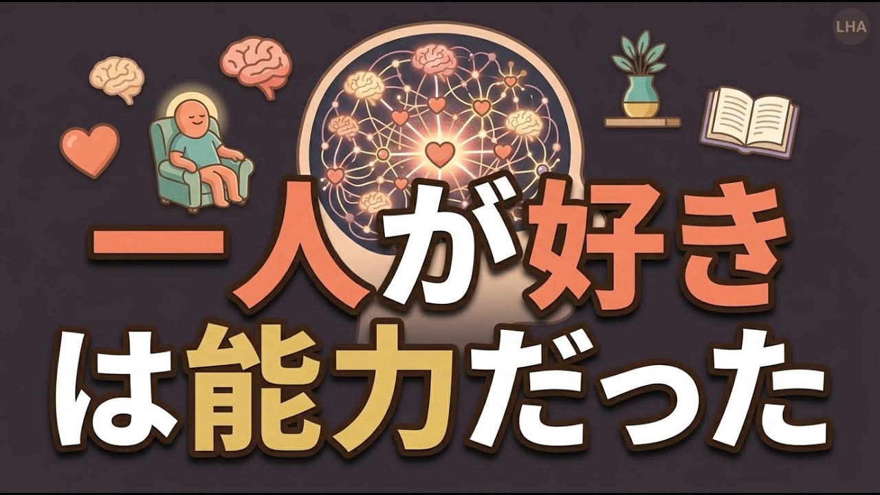 「一人が好き」な人ほどメンタルが強い科学的な理由｜脳科学×心理学で解明