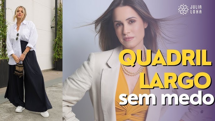 Calça Pantalona Como Usar? +de 90 Looks, Dicas e Vídeos Vem ver!