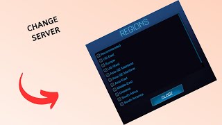 How to change tournament schedule region/server in rocket league
