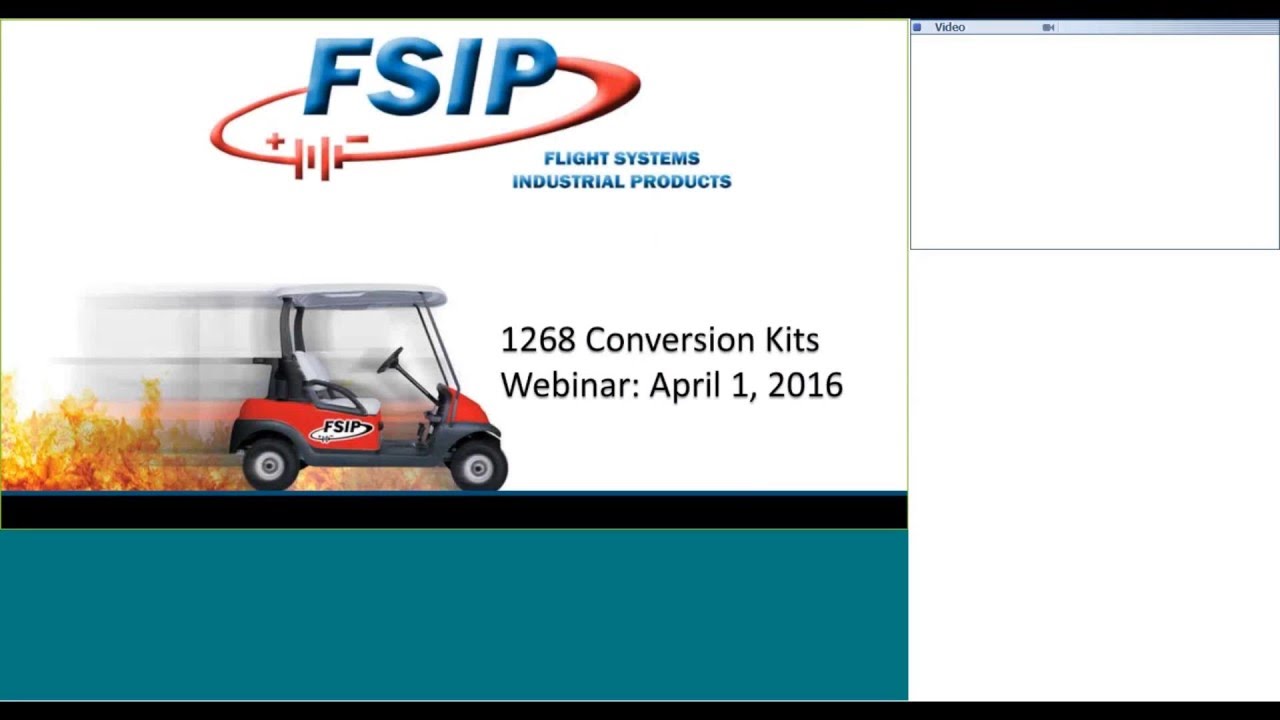 FSIP Webinar Golf Car Conversion Kits YouTube