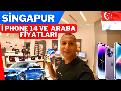 İŞTE SİNGAPUR 🇸🇬 İ PHONE 14 pro ve ARABA FİYATLARI ZENGİN ÜLKE UCUZ ELEKTRONİK ÇÜNKÜ VERGİ DÜŞÜK !