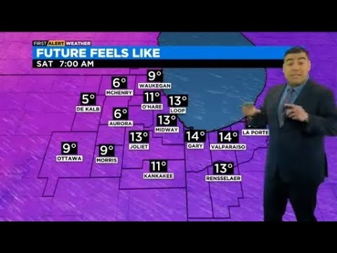 Chicago First Alert Weather: Cold front coming - YouTube