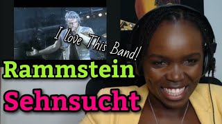 African Girl First Time Hearing Rammstein - Sehnsucht (Berlin Wuhlheide 1998)