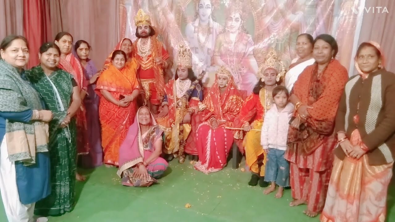 श्री राम भगवान का राज्यभिषेक,आरती हो रहा है,,श्री रामलीला मे,,cg सूर्यमाहि चैनल ला एक सस्क्राइब करे 