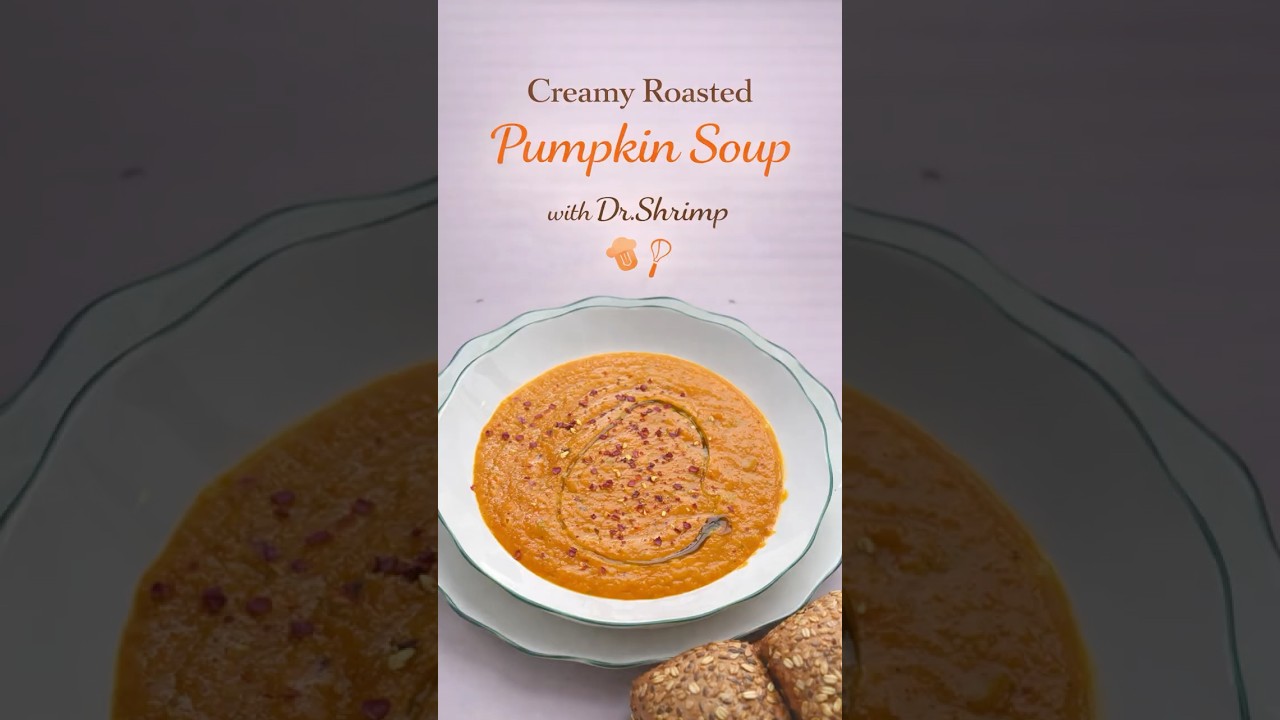 Creamy & Filling Pumpkin Soup 🍲 