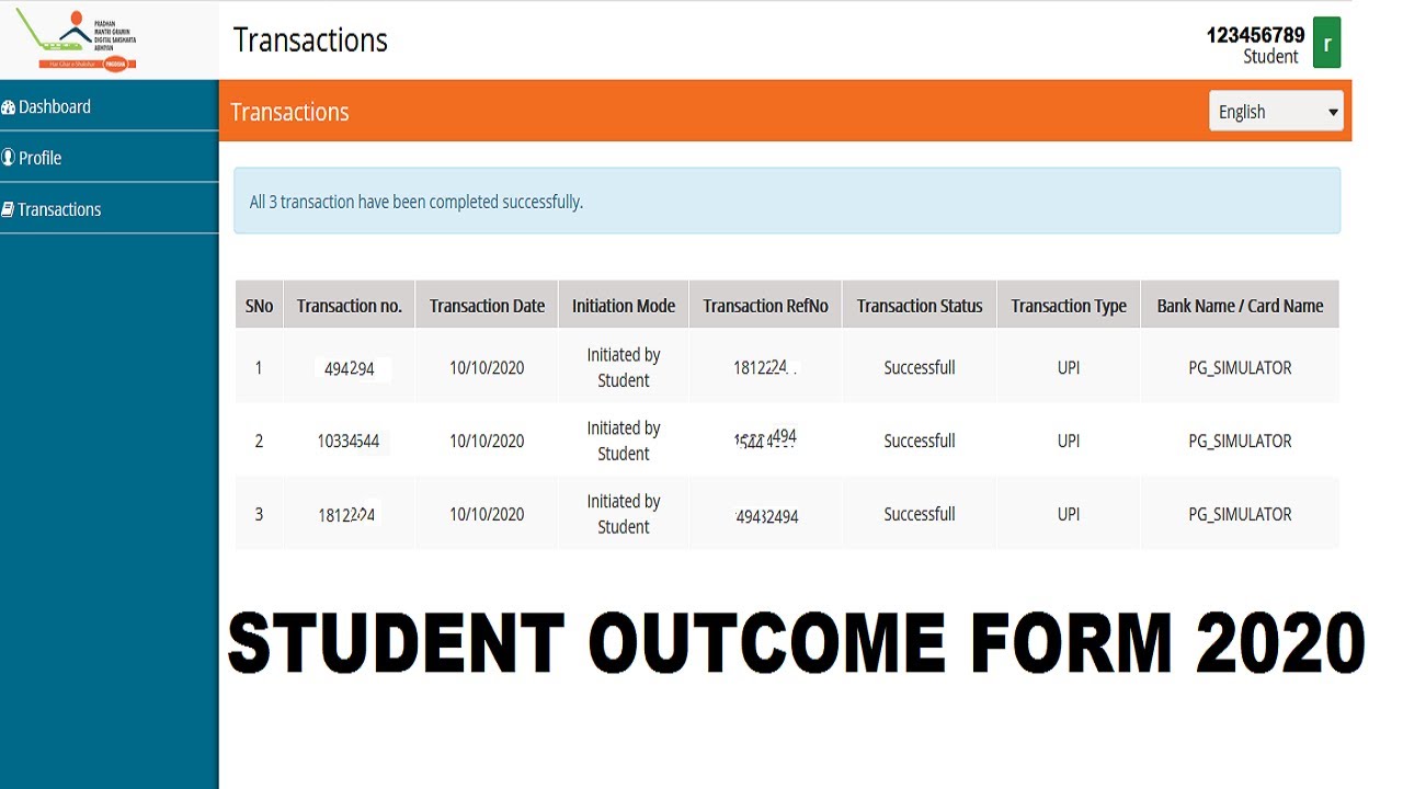 PMG-DISHA OUTCOME 2020