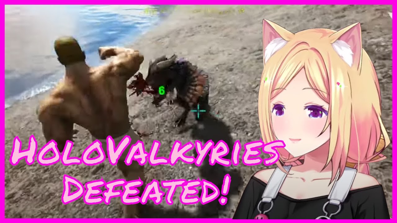 Akirose starts the new Ark Map but Ark is still Ark and Human is still Baby [Hololive]